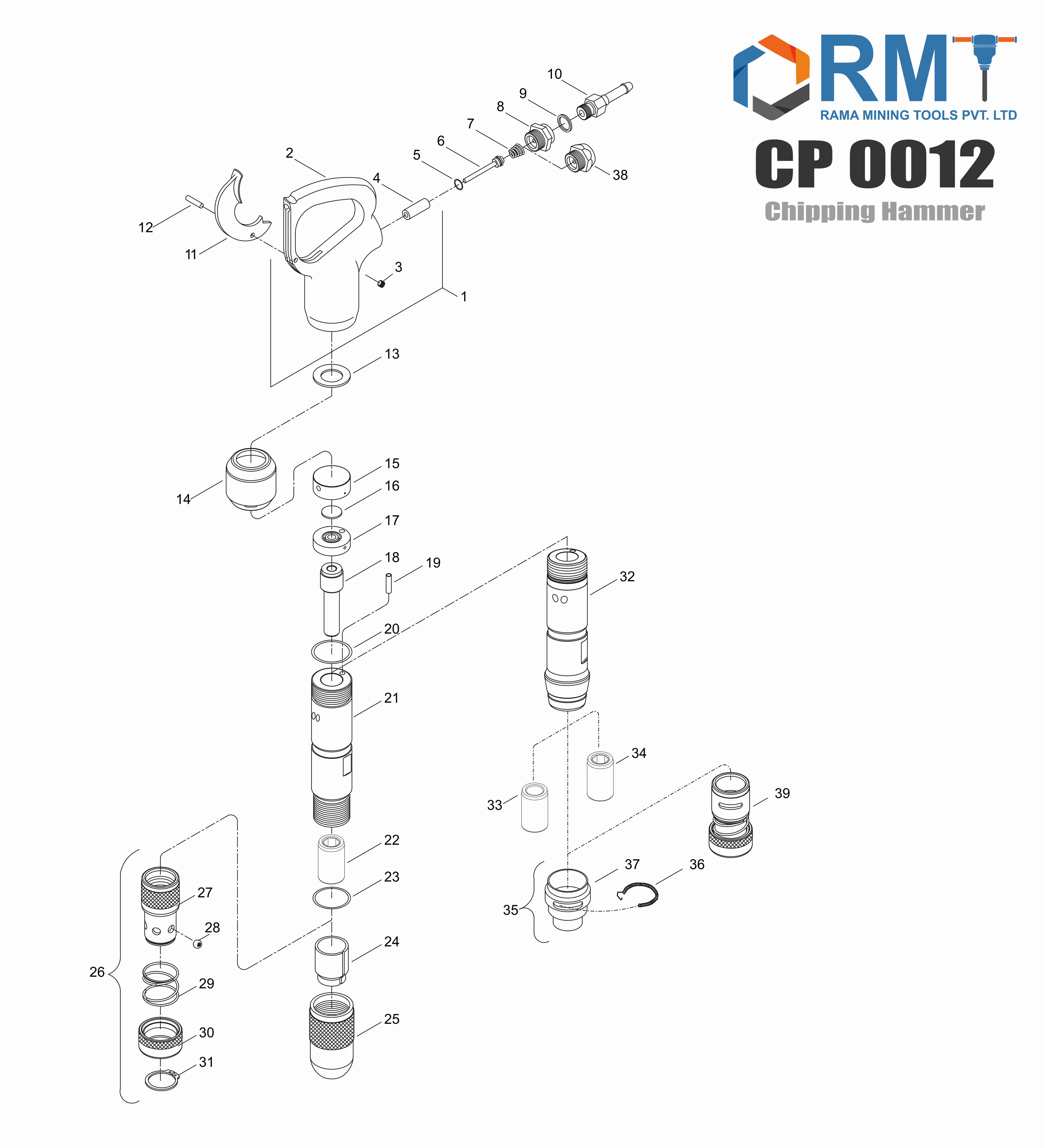 CP 0012 - Chipping Hammer